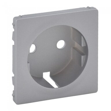 Cover plate Valena Life Legrand 755202 (aluminium color)