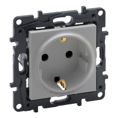 Socket outlet Suno Legrand 863320 (aluminum color)