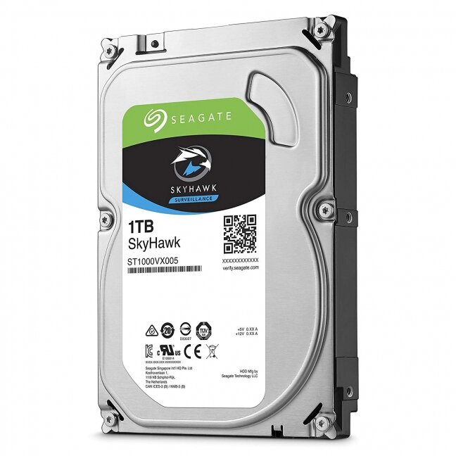 Kietasis diskas SEAGATE Skyhawk Surveillance 1TB Kietasis diskas SEAGATE Skyhawk Surveillance 1TB
