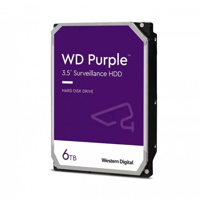 Kietasis diskas WD Purple WD64PURZ 6TB Kietasis diskas WD Purple WD64PURZ 6TB