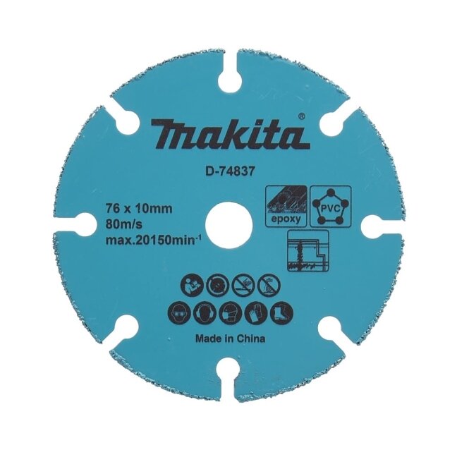 Kietmetalio pjovimo diskas 76mm Makita D-74837 Kietmetalio pjovimo diskas 76mm Makita D-74837