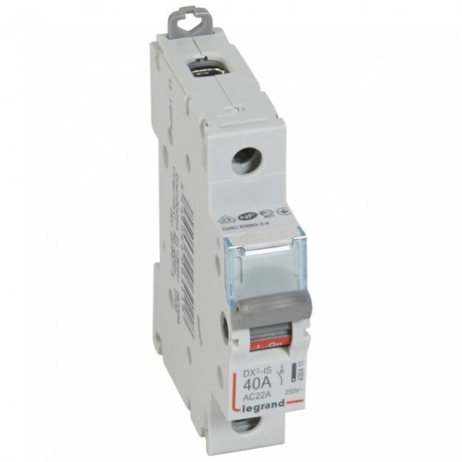 Kirtiklis DX-IS Legrand 406411 (1P, 40A) Kirtiklis DX-IS Legrand 406411 (1P, 40A)