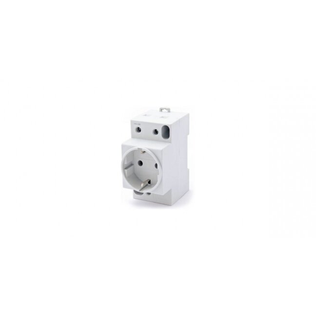 Kištukinis lizdas ant DIN bėgelio su įžeminimu Pawbol M.06-16A/250V-S Kištukinis lizdas ant DIN bėgelio su įžeminimu Pawbol M.06-16A/250V-S
