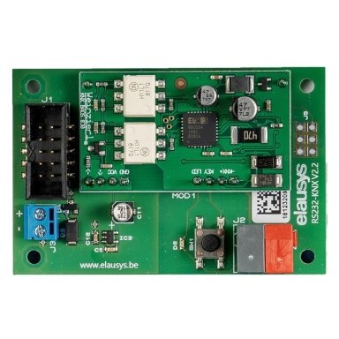 KNX interface for Paradox EVO control panels (RS232 communication via the PRT3 module)
