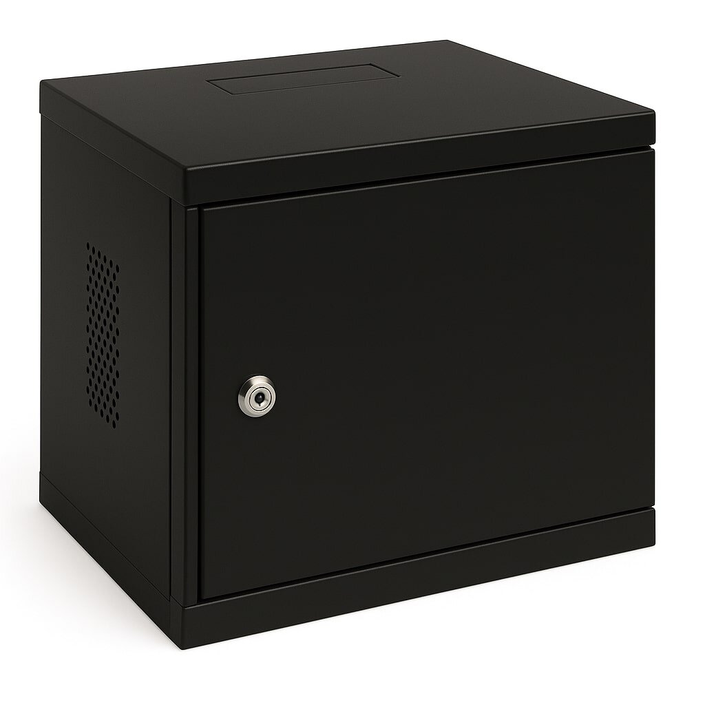 Komutacinė spinta 10'' pakabinama 4U 300x300x279mm (juoda, nesurinkta) Komutacinė spinta 10'' pakabinama 4U 300x300x279mm (juoda, nesurinkta)