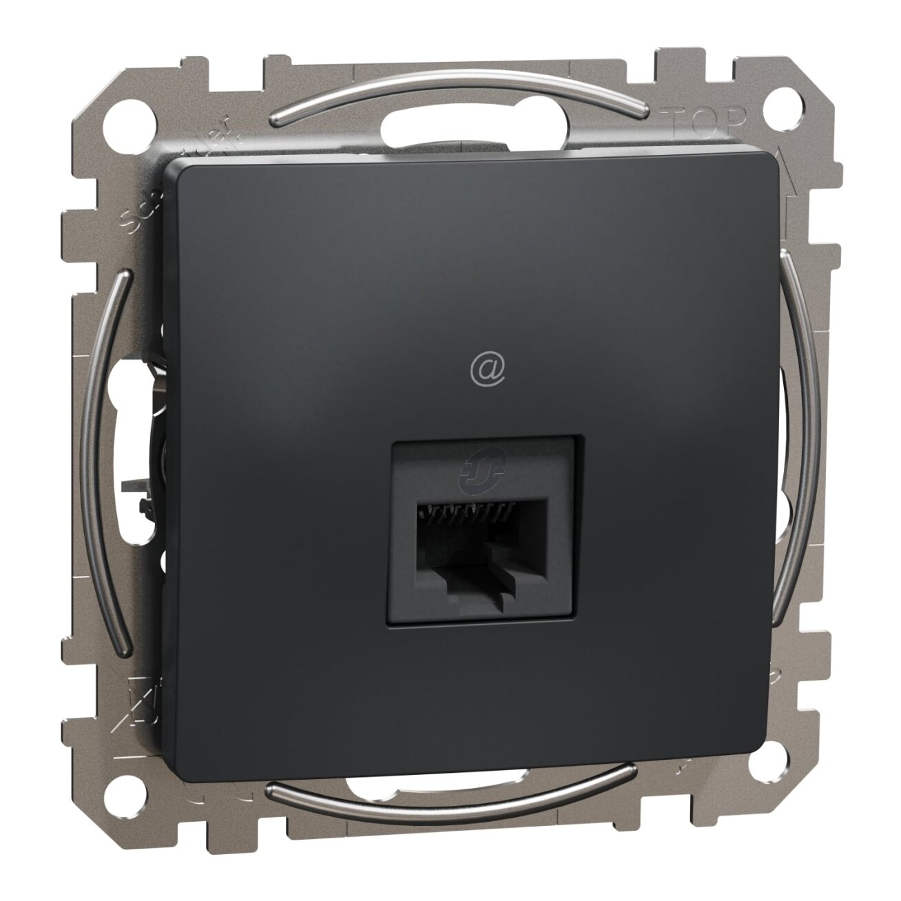 Computer socket 1xRJ45 UTP Cat6 Schneider Electric Sedna Design SDD114461 (anthracite)
