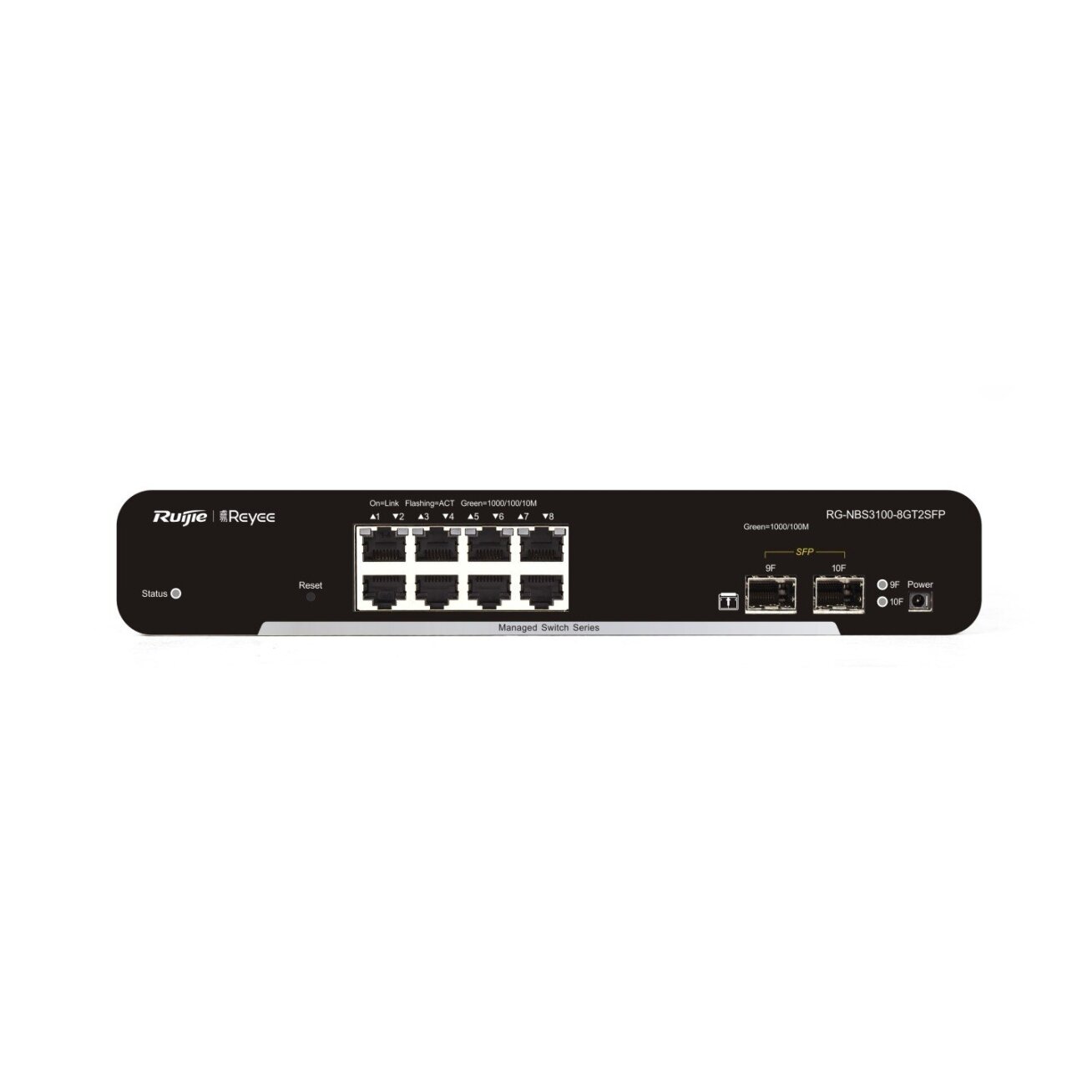 10-port switch Ruijie Reyee RG-NBS3100-8GT2SFP (managed)