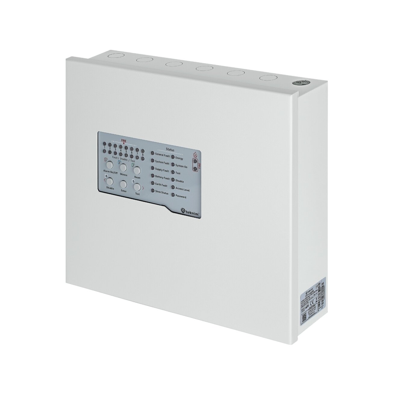 Conventional fire alarm panel Teknim TFP-4408 (8 zones, LT) Conventional fire alarm panel Teknim TFP-4408 (8 zones, LT)