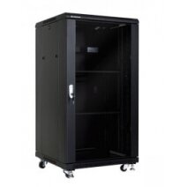 Komutacinė spinta 19" 22U 600x600x1166 (juoda, pastatoma) Komutacinė spinta 19" 22U 600x600x1166 (juoda, pastatoma)