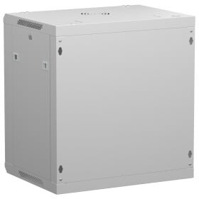Wall-mounted 19'' network cabinet 12U 600x450mm (grey, unassembled, IP20) ASP2-6412