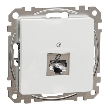 Computer socket 1xRJ45 STP Cat.5e Schneider Sedna SDD111451S (white)