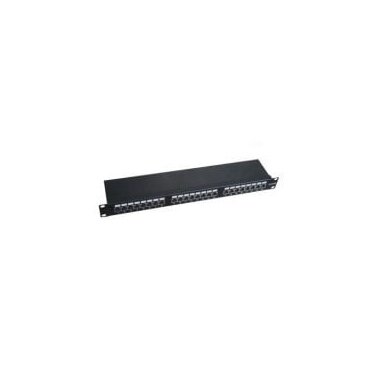 Komutacinė panelė 19' STP CAT 5e 24 prievadai