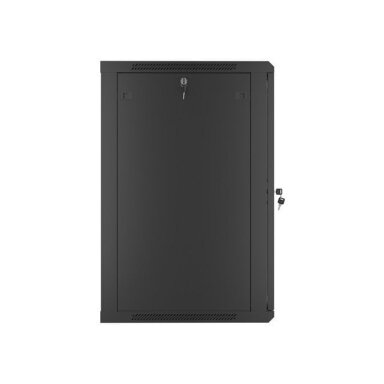 Komutacinė spinta 19" pakabinama 18U (600x450x901 mm, juoda, nesurinkta)