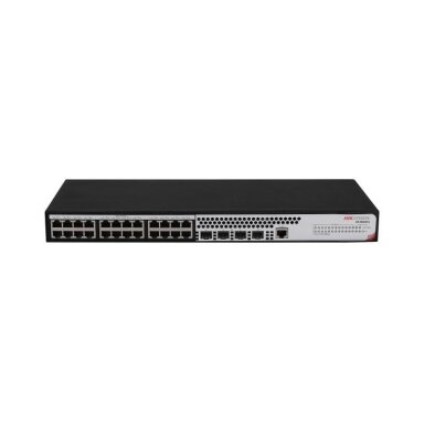 Switch 28 port Hikvision DS-3E2528-H (24x1000Mbps, 4xSFP, L2 managed, VLAN, RSTP, IGMP, QoS, ERPS)