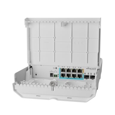 8-port switch Mikrotik CSS610-1Gi-7R-2S+OUT