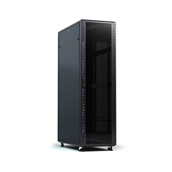 Komutacinė spinta 19'' pastatoma 42U 600x800x2055 (nesurinkta, juoda) Komutacinė spinta 19'' pastatoma 42U 600x800x2055 (nesurinkta, juoda)