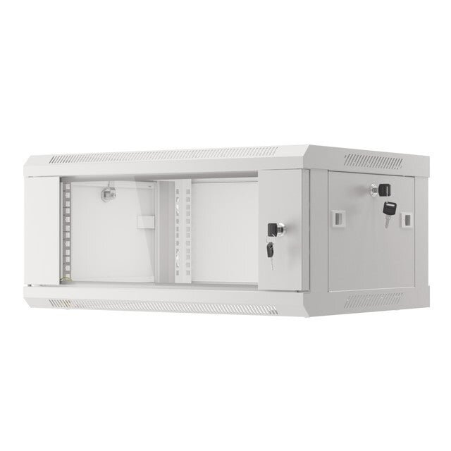Komutacinė spinta 19'' pakabinama 4U 600x450x280 (nesurinkta) Komutacinė spinta 19'' pakabinama 4U 600x450x280 (nesurinkta)