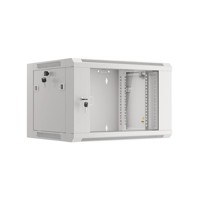 Komutacinė spinta 19'' pakabinama 6U 600x600x370 (nesurinkta)