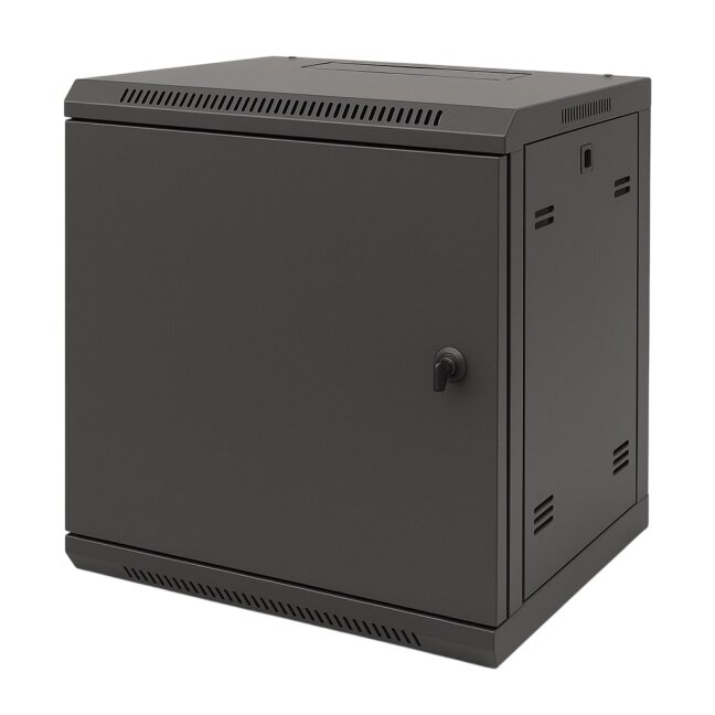 Komutacinė spinta 19'' pakabinama 6U 600x450mm (juoda, nesurinkta, IP20) Komutacinė spinta 19'' pakabinama 6U 600x450mm (juoda, nesurinkta, IP20)