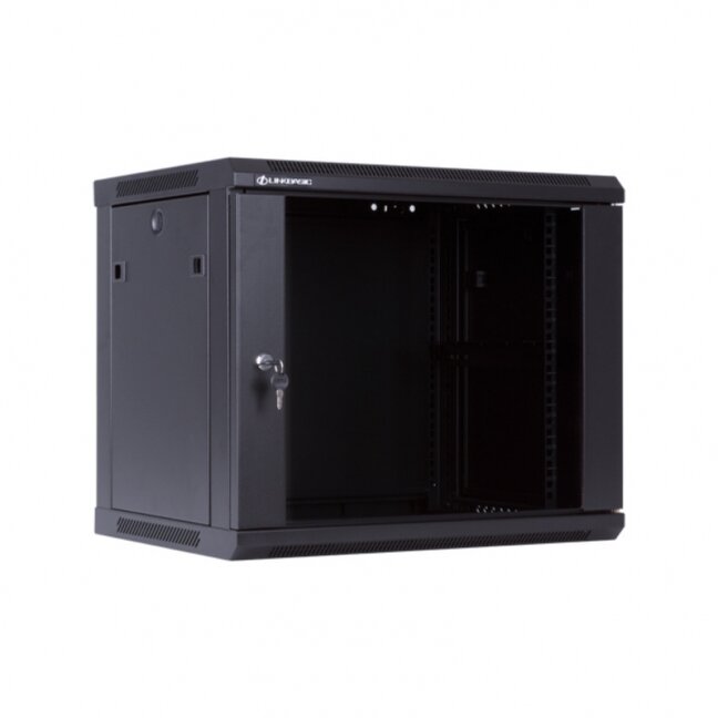 Komutacinė spinta 19'' pakabinama 6U 600x600x368 (juoda) Komutacinė spinta 19'' pakabinama 6U 600x600x368 (juoda)