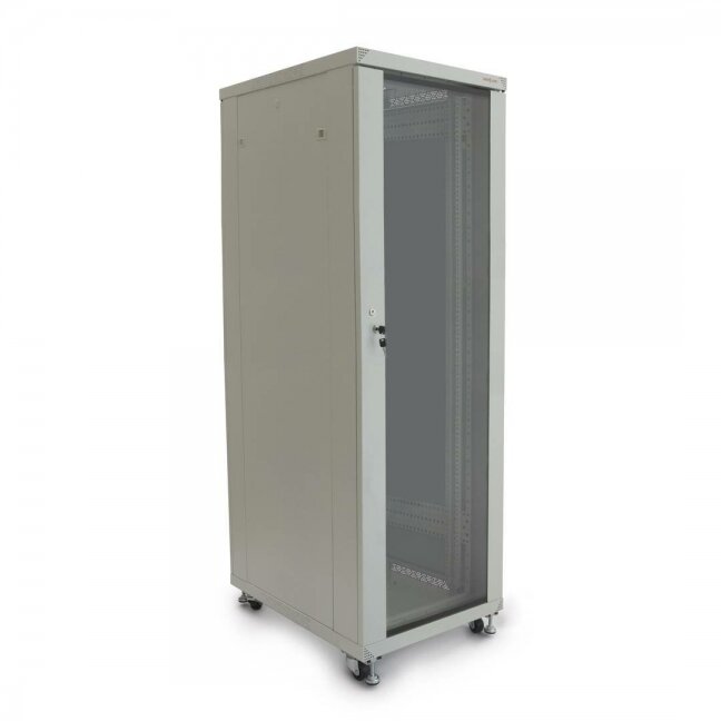 Komutacinė spinta 19'' pastatoma 42U 600x1000x2055 (surinkta) Komutacinė spinta 19'' pastatoma 42U 600x1000x2055 (surinkta)