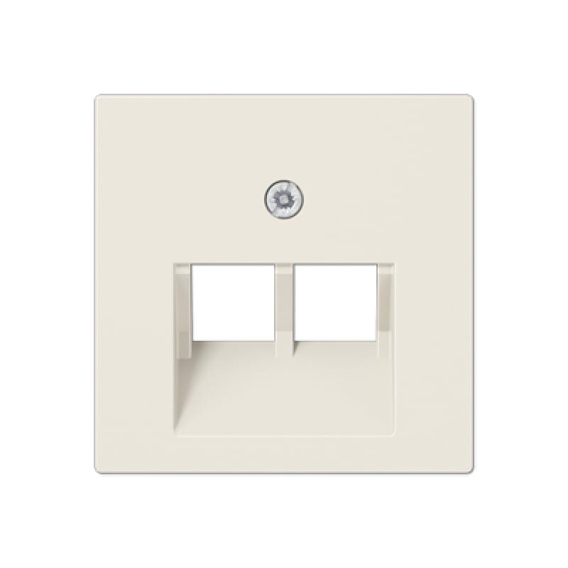 Kompiuterinio lizdo apdaila JUNG A569-2BFPLUA (dramblio kaulo spalva, 2xRJ45) Kompiuterinio lizdo apdaila JUNG A569-2BFPLUA (dramblio kaulo spalva, 2xRJ45)