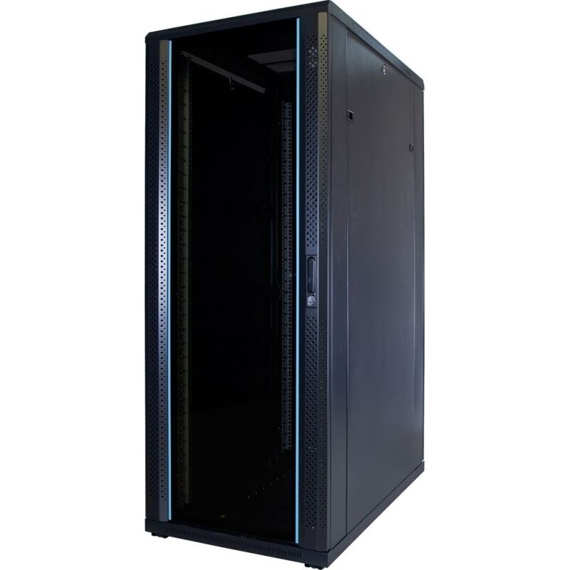 Komutacinė spinta 19'' pastatoma 42U 800x1000x2050 (nesurinkta, juoda) Komutacinė spinta 19'' pastatoma 42U 800x1000x2050 (nesurinkta, juoda)