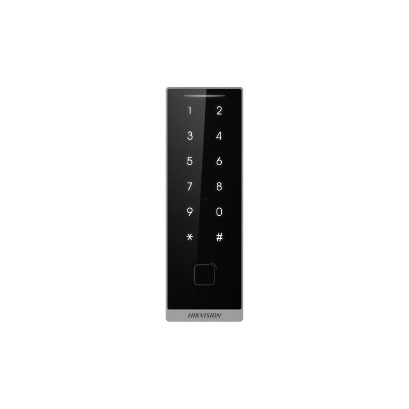 Card reader Hikvision DS-K1105EMKB (EM 125kHz, keypad, RS485, Wiegand W26/W34, IP66)