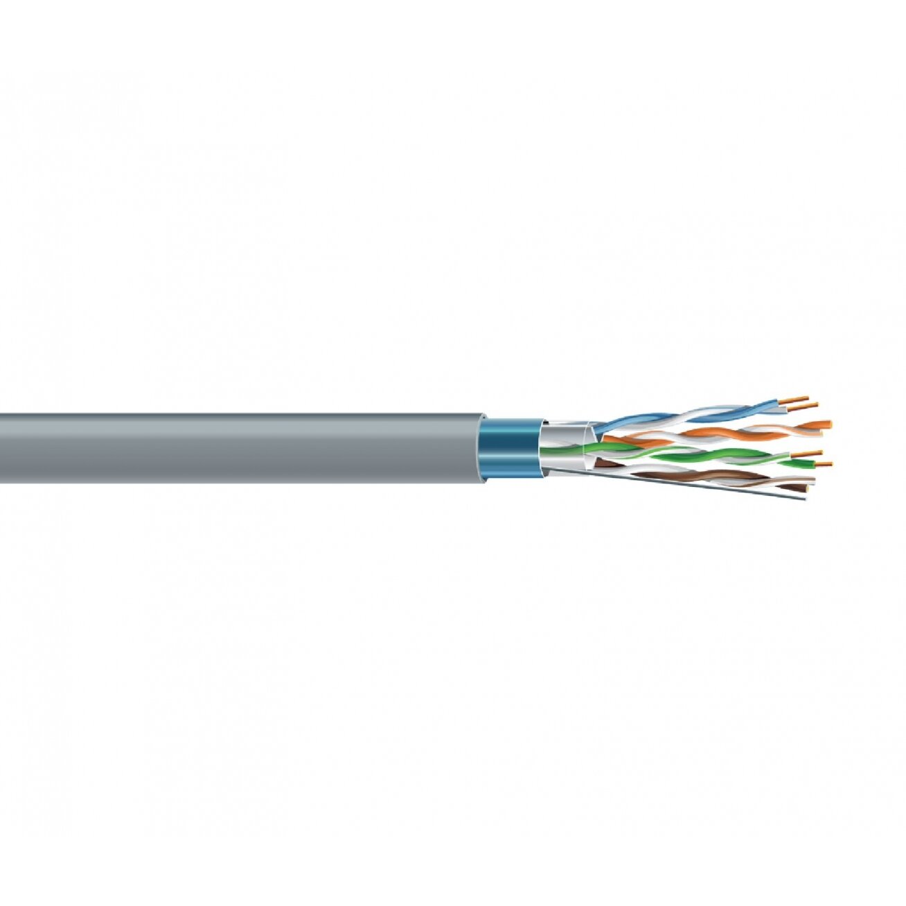 LAN tinklo kabelis ECG UTP 6 (vidaus, PVC, Eca, 305m, 23 AWG/0.54mm) LAN tinklo kabelis ECG UTP 6 (vidaus, PVC, Eca, 305m, 23 AWG/0.54mm)