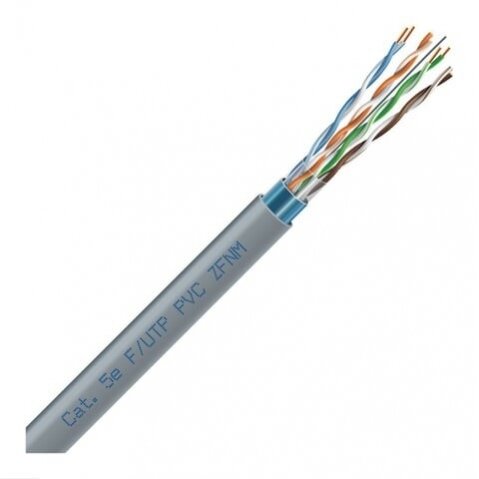 LAN tinklo kabelis ECG FTP 5e (vidaus, ekranuotas, PVC, Eca, 305m, E) LAN tinklo kabelis ECG FTP 5e (vidaus, ekranuotas, PVC, Eca, 305m, E)