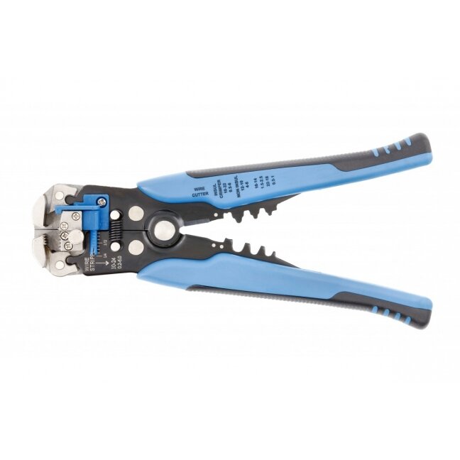 Laidų nužievinimo replės Hogert HT1P184 (0.25-6.0 mm²) Laidų nužievinimo replės Hogert HT1P184 (0.25-6.0 mm²)