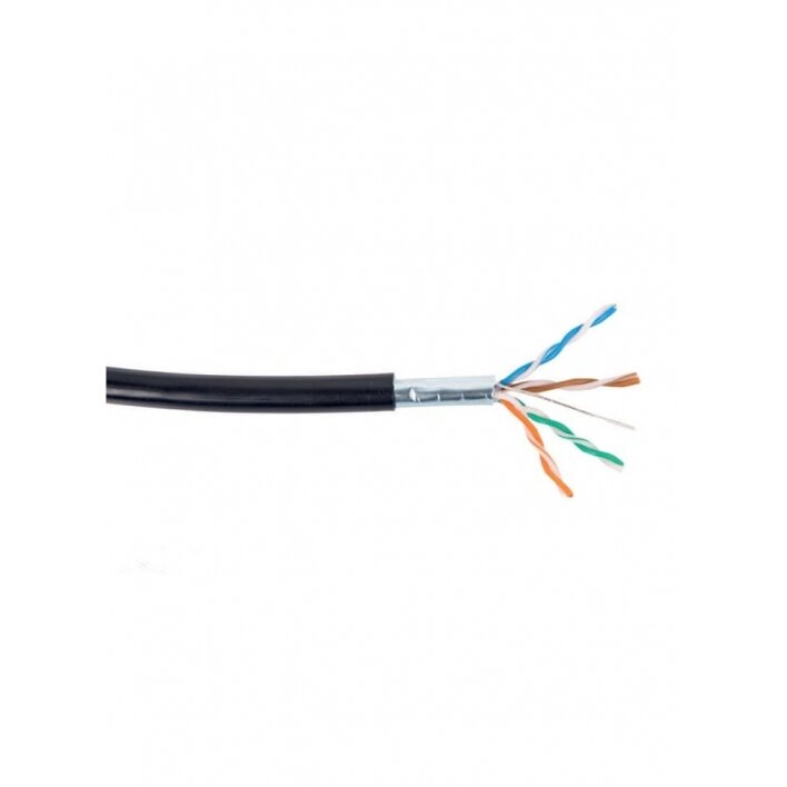 LAN network cable Schnur FTP 5e 0.50mm (outdoor, PVC, PE, Eca, 500m)