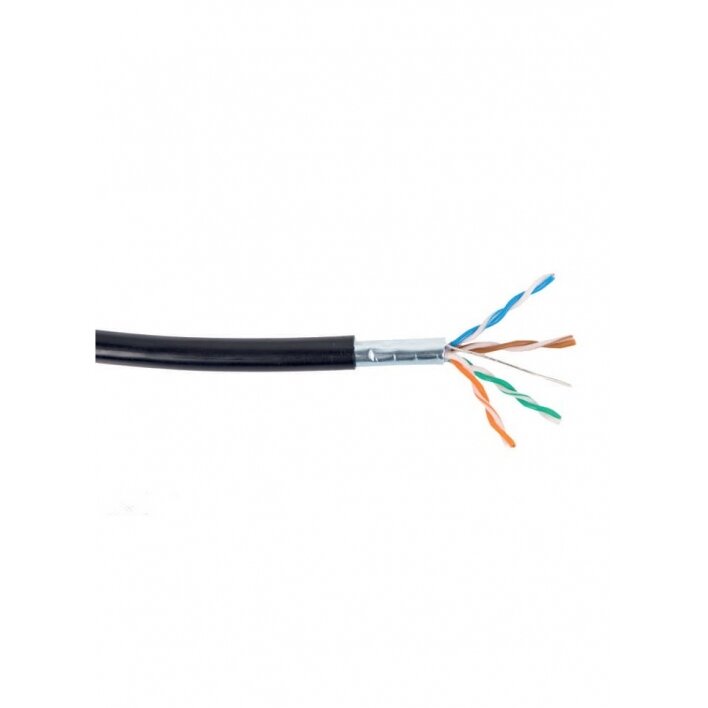 LAN tinklo kabelis Schnur FTP 5e 0.50mm (vidinis, PVC, LZSH, Cca, 500m)