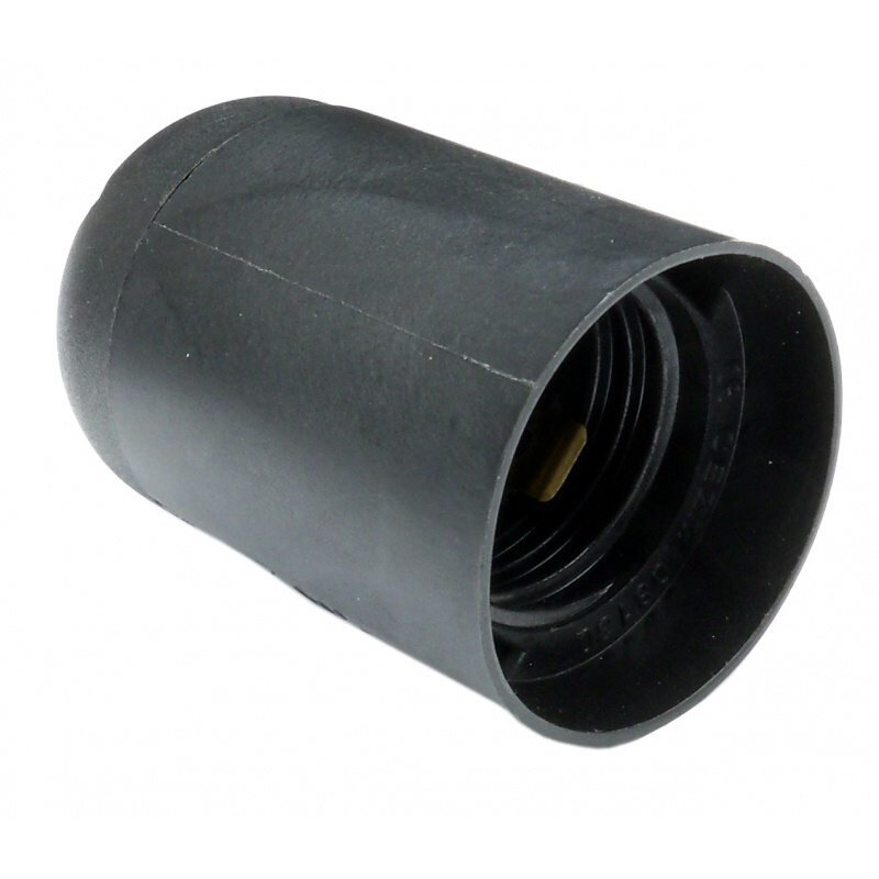 Lempos lizdas E27 plastikinis Pawbol D.3005 (juoda) Lempos lizdas E27 plastikinis Pawbol D.3005 (juoda)