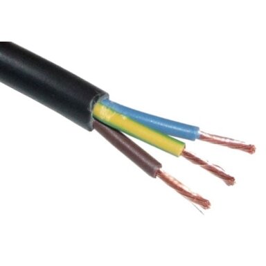 OMY Lietkabelis cable 3x2.5mm2 (black, 100m)