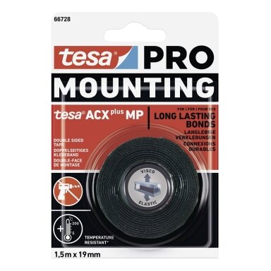 Self-adhesive double-sided tape TESA ACX 1.5m x 19mm 66728-00004-00
