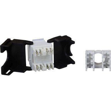 Lizdas EXCEL 100-211 RJ45 (Cat6, UTP, keystone, IDC 180° į lizdą)
