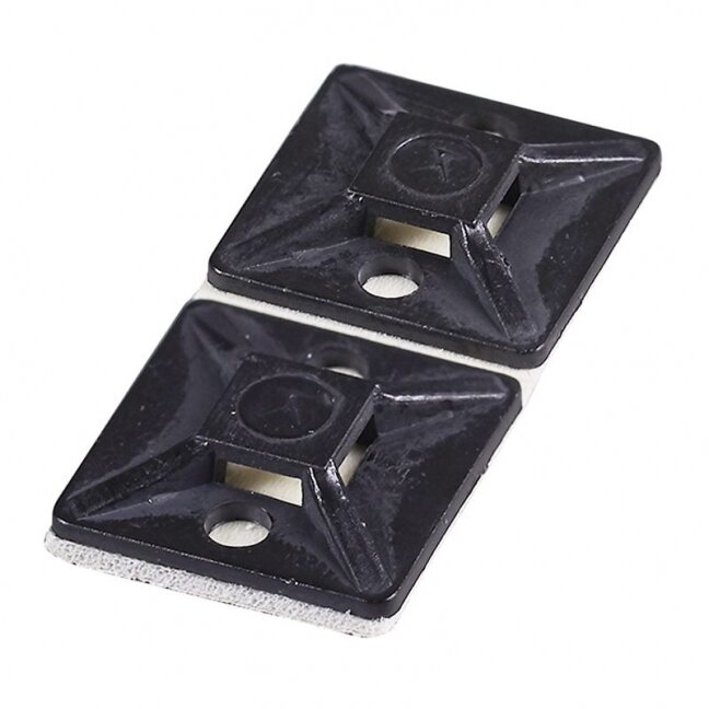 Lipni aikštelė dirželiams HAUPA 262163 (100vnt, juoda, 28x28) Lipni aikštelė dirželiams HAUPA 262163 (100vnt, juoda, 28x28)
