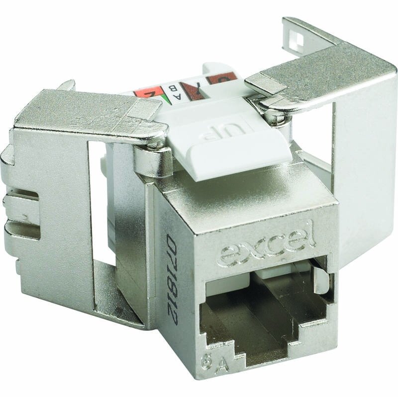 RJ45 socket Excel 100-181 (Cat6A FTP, keystone)
