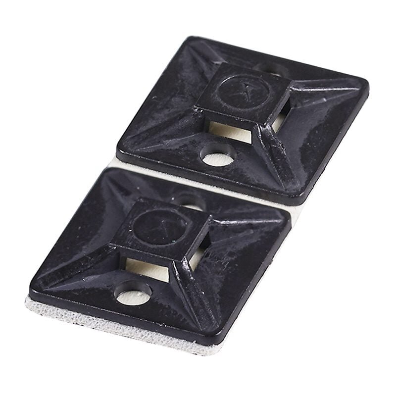 Lipni aikštelė dirželiams HAUPA 262163 (100vnt, juoda, 28x28) Lipni aikštelė dirželiams HAUPA 262163 (100vnt, juoda, 28x28)