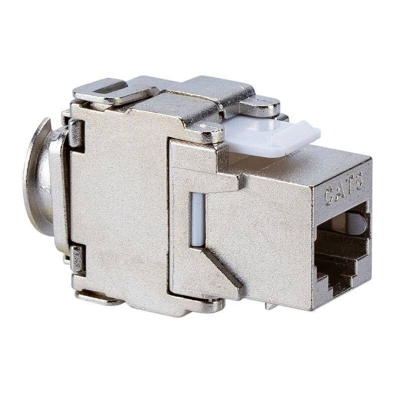Socket RJ45 (6A category, FTP, 180 degrees)