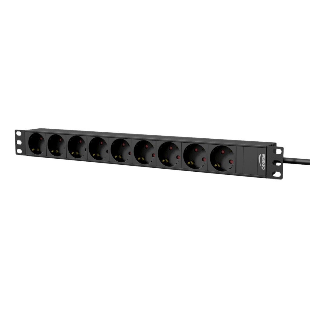 Maitinimo panelė 19'' SW-1U-9G-P 9X220V (be jungiklio) Maitinimo panelė 19'' SW-1U-9G-P 9X220V (be jungiklio)