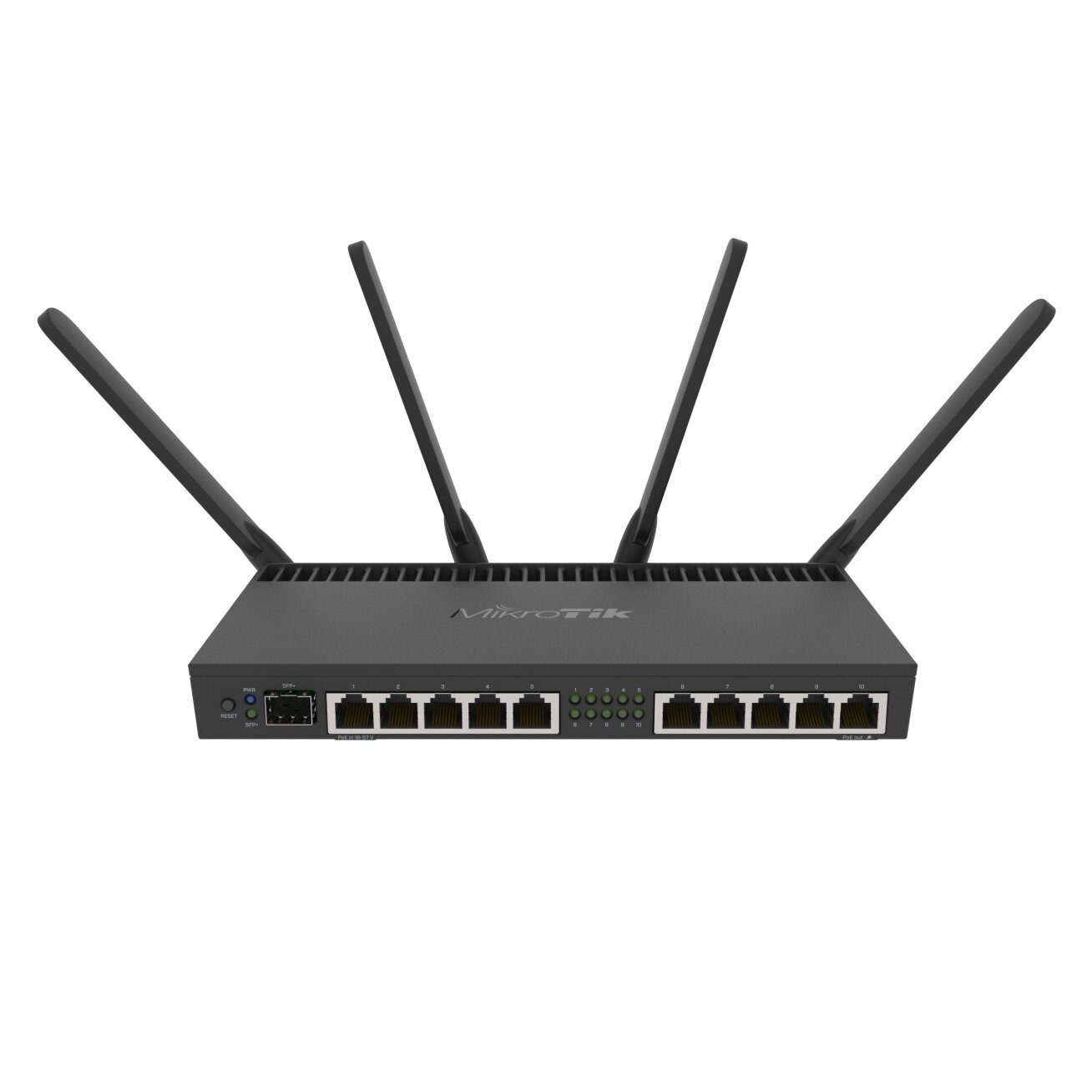 11-port router Mikrotik RB4011iGS+5HacQ2HnD-IN