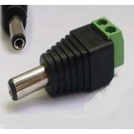 Power supply plug (male)