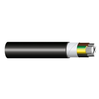 Power cable AXMK 4x240 (Aluminum, XLPE, 0.6/1kV)