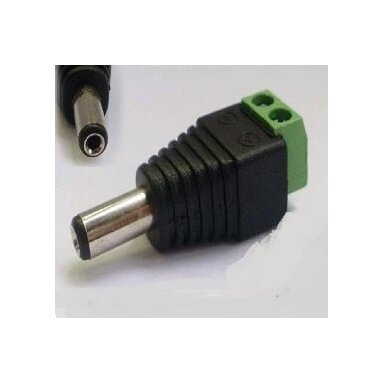 Power supply plug (male)