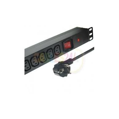 Maitinimo panelė 19'' 8X220V su C13 lizdu