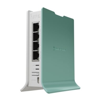 Maršrutizatorius 4 prievadų MikroTik hAP ax lite LTE6 L41G-2axD FG621-EA