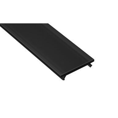 Matte cover for profiles (2m, black)