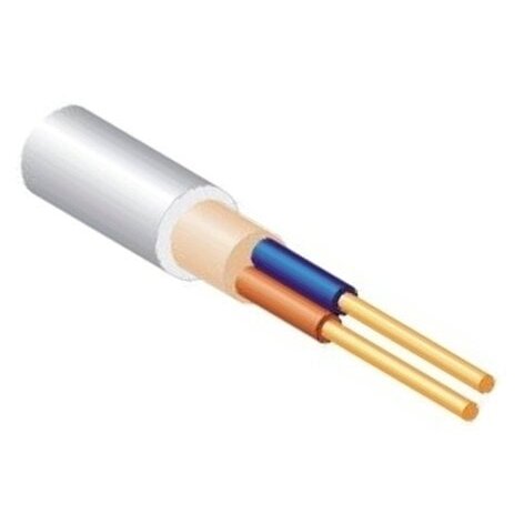 Power cable NKT VDYp/YDYp 3x1.5 (copper, solid, PVC, white, 100m)